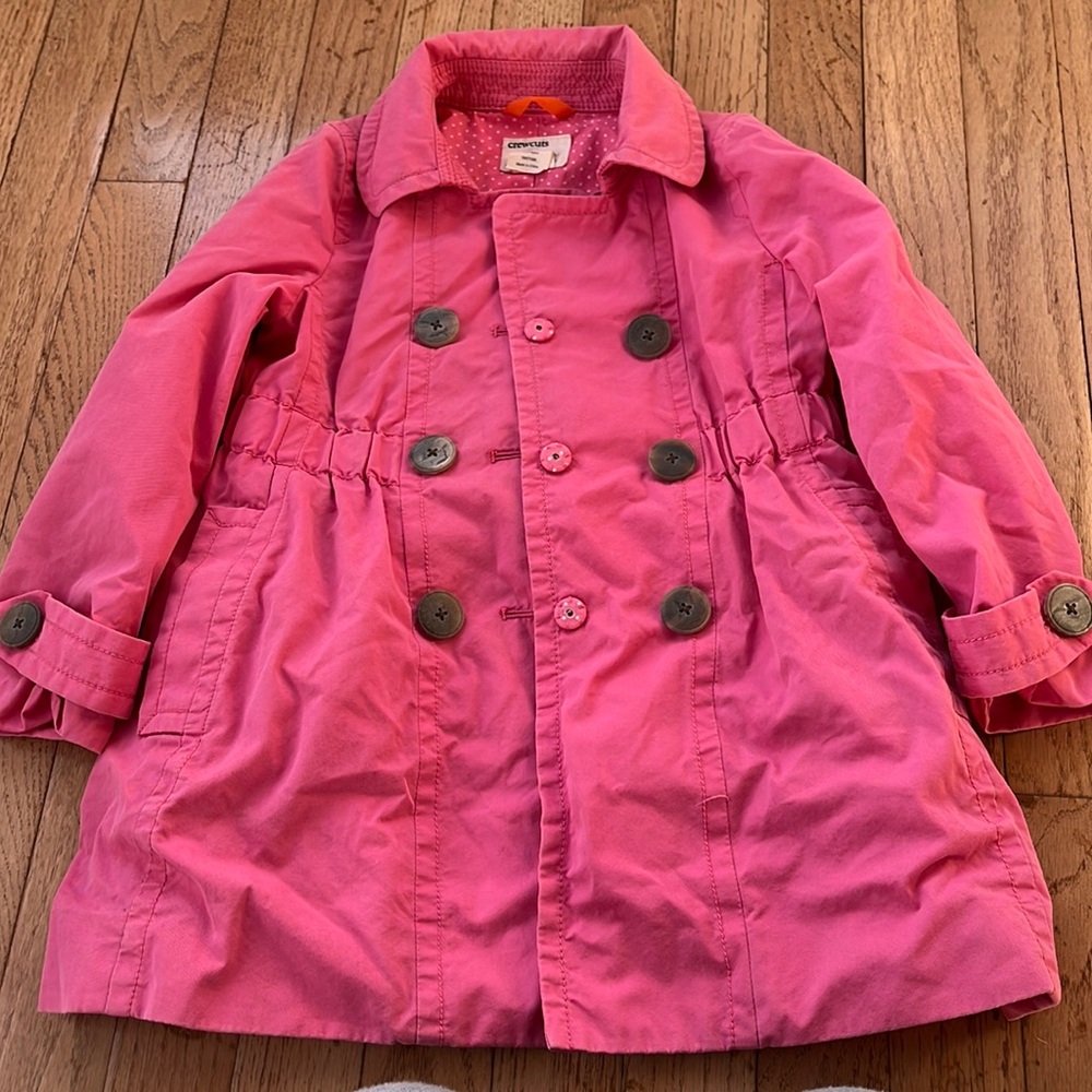 crewcuts girls pink jacket size M ( 8 )